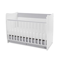 Letto per bambini MATRIX NEW white+stone grey
